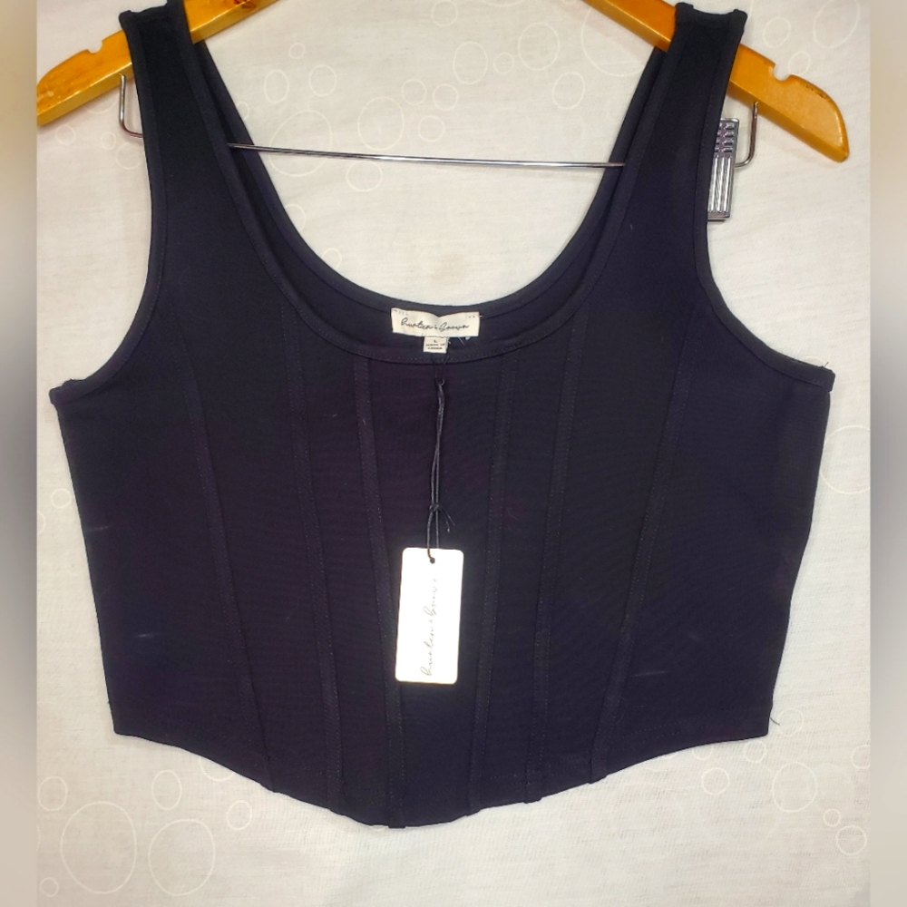 Elegant Black Tank Top